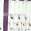 new arrival embroidered flower and dragonfly elegant living room curtain