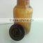 500ml antique apothecary jar amber with seal lid , glass jar with lid