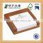 2015 hot selling FSC&SA8000 handmade painting desktop office wood business card holder with manufactured sale
