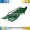 hydraulic folding trailer car ramp/portable container ramp