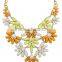 Leaf Flower Vintage Choker Collar Pendant Statement Necklace Women Necklaces & Pendants Fashion Necklaces for Women 2014
