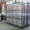 Indoor trade show display stand hook and loop fabric pop up wall