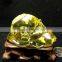 Natural Citrine Crystal Carving Snail for Bussiness Gift Fengshui