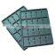 Vacuum formed thick plastic blister storage tray