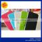 High Quantity leather case transparent window + one back window for Blu
