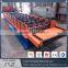 Machine producing metal tiles steel roof panel roll forming machine combo