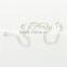Sterling Silver Chain European Ladies Love Bracelet With Heart