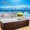 CE certification massage bubble powerful jets endless swim pool for family party(factory)