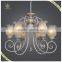 2016 New Arrival White Brush Gold Glass Chandelier, Hanging Decorative Pendant Light
