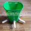 8L Small Cow Feeding Bucket With 5 Nipples , Calf Feeder