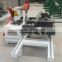 Electric Powered Hand Operated Twin Blades Sliding Table Saw For Log
