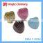 Colorful aluminium unique molds chocolate cup mould