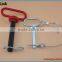 Trailer hitch pin tow pin with chain and wire lock pin for tractor parts