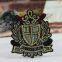 golden ventor hot selling textile 3d embroidery patch for hip hop t shirt