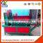 Scrap steel bar straightening and cutting machine