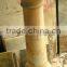 FINE QUALITY TEAKWOOD MARBLE PEDESTALS