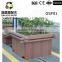 High quality wpc composite decking flower diy plastic tree pot/wood plastic composite wpc flower box