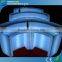 led round illuminated bar counter design