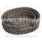 Pet wicker dog bed basket