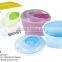 Plastic fruit salad spinner and kitchenwares