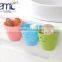 Door type plastic storage barrels, with handle