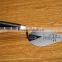 black wooden handle bricklayer trowel with metal cap