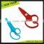 CS015 5 '' Full plastic craft scissors shape safety scissors