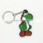 Special Personalized 3d Design Silicone Eco-friendly Rubber Keychain Mario for Craft Art Gifts