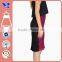 fashion contrast color women lshort lace skirts