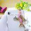 2015 fish style cell phone ear cap various phone jewelry accessory dust plug for women
