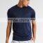 MGOO Manufacturer Offered Blue Color Dry Fit Plain T-shirts Mens Short Sleeve Sports T Shirt