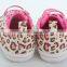New famous brand first walkers baby shoes newborn leopard print canvas infant shoes