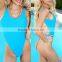 Ladies one piece thong monokini bikini swimsuit
