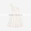 NEW DESIGN ruffle at sleeve and neck women sexy asymmetry asymmetric dress