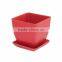 Flower Pot Biodegradable Plastic Flower Pot