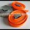 orange endless 25 mm cam buckle tie down straps/lashing strap/luggage strap/cargo lashing TUV GS approval