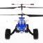 New rc helicopter outdoor toys U821 3 IN 1 3.5CH AIR-LAND RC HELICOPTER WITH MISSILE SHOOTING