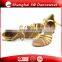 Tan Satin Lady Latin Ballroom Shoes
