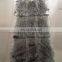 Thick and soft raw or dyed color real rabbit fur blanket