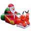 Waterskiing Canoe Boat Santa Reindeer Christmas decorations for sale