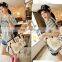 Casual Beauty Print and PU Leather Design Women's Shoulder Bag