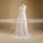 Classic cap sleeve A line Alibaba Beaded Boho Beach wedding dress bridal gown