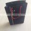 Free Rish New Popular Luxury Custom Design Navy Blue Flocking Velvet Bag