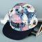 New popular design adjustable 5-panel caps and hats for girls wholesales