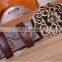 wholesale belt buckles factory Korean folk style all-match ladies leather belt buckle
