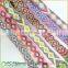 2.5cm custom woven jacquard embroidered ribbons