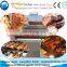 Best selling automatic rotating charcoal chicken grill machine brazilian churrasco machine