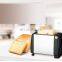 Home use keep warm 2 slice bread toaster