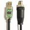 Ftdi usb rs485 to m8 m12 serial conversion cable  RS485 M12 TO USB CABLE