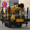 Portable high efficiency China crawler hydraulic water well drilling rig easy to assemble drill rig
